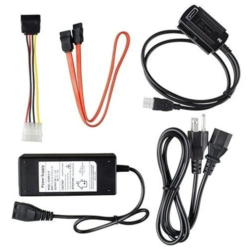 Câble de convertisseur adaptateur SATA/IDE vers USB2.0 pour disque dur 2.5/3.5 pouces