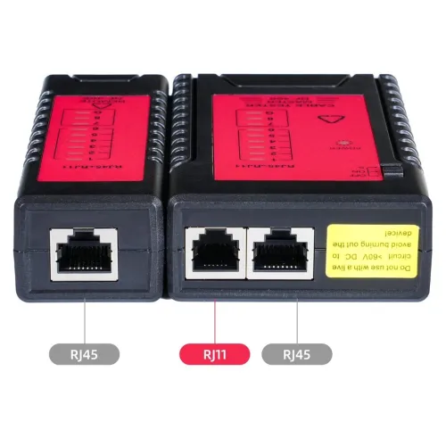 Testeur de câble réseau RJ45 RJ11 - Testeur de réseau - Testeur de câble Ethernet