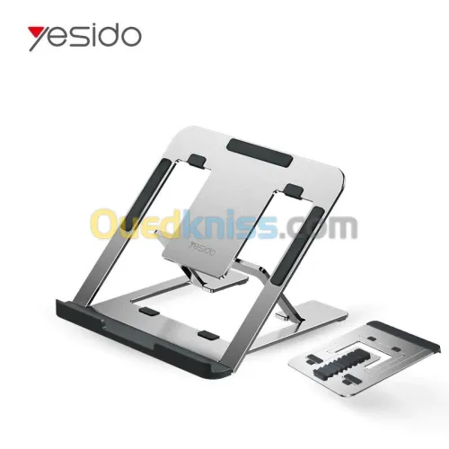 Support pour ordinateur portable réglable en aluminium Yesido LP02