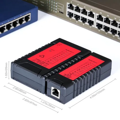 Testeur de câble réseau RJ45 RJ11 - Testeur de réseau - Testeur de câble Ethernet