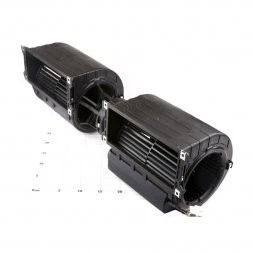 Groupe ventilateurs industriels ebm-papst (3 moteurs) - 230V