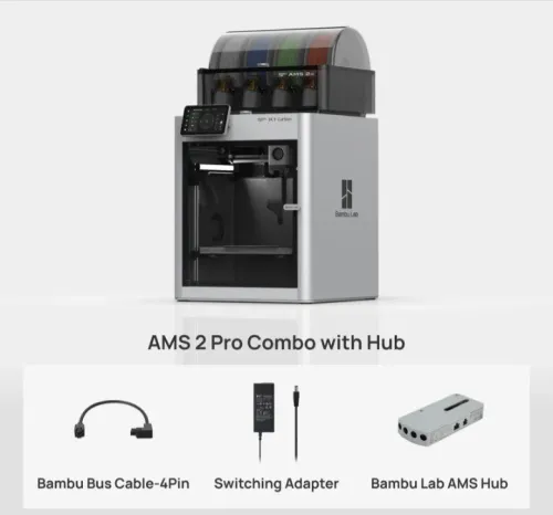 BAMBU LAB X1COMBO AVEC AMS 2 PRO