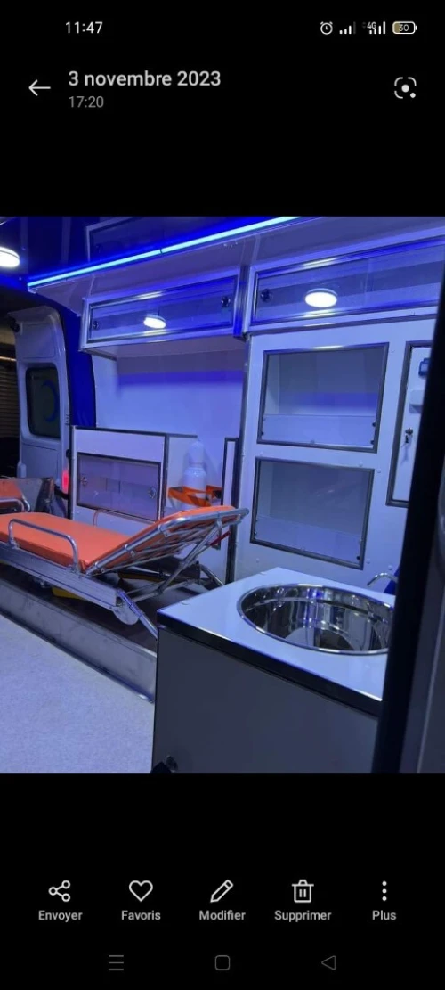 Ambulance privé كراء سيارة اسعاف  service ambulance