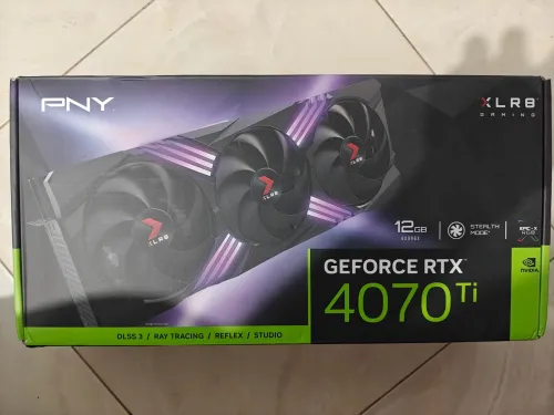 Rtx 4070 ti PNY EXL8 e9ra la description fiha koulech  