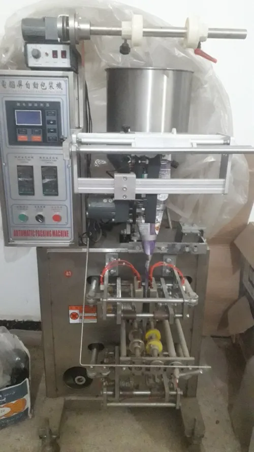 Conditionneuse verticale pour sachets