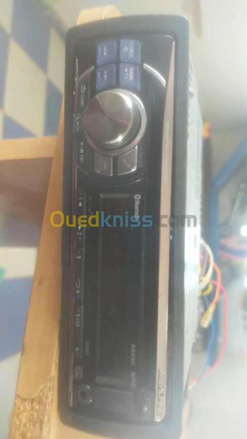 Radio alpine original bluetooth USB Aux CD MP3 