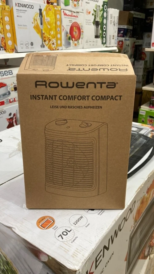 Rowenta Radiateur soufflant classique Instant Comfort Compact 2 modes de puissance-2000W- SO2321F2