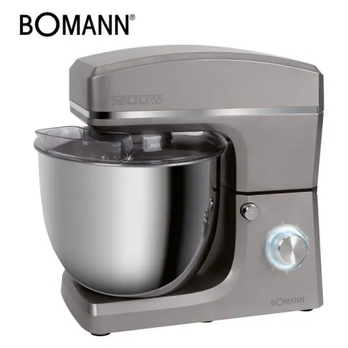 Bomann Robot Pétrin Multifonction 10L 1500W - Km 6036 Cb -Argent