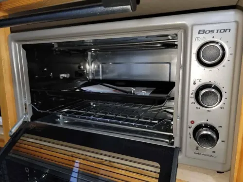 four boston 40 litre 1800w ventillee tourne broche