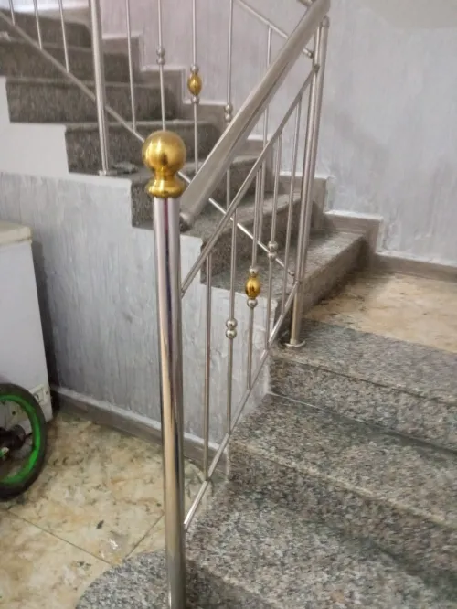 Rampe escalier en inox et garde corps