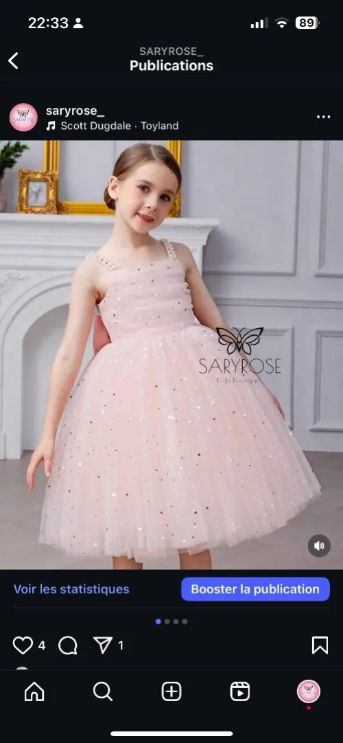 Robes mariage fillettes 