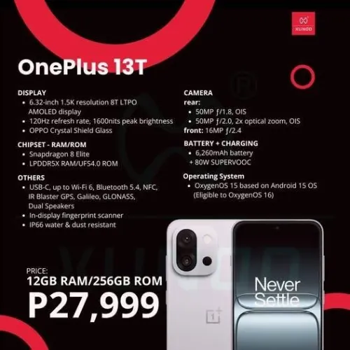 OnePlus 13T 5g 