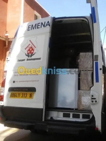 نقل واالترحيل الاثاث  TRANSPORT ET DÉMÉNAGEMENT *