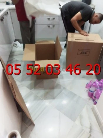 DÉMÉNAGEMENT TRANSPORT NATIONALE 7/7J 24H نقل واالترحيل الاثاث __