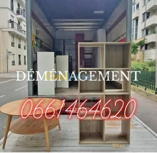 نقل والترحيل الاثاث في كل الاتجاهات  TRANSPORT DÉMÉNAGEMENT TOUT DESTINATIONS///