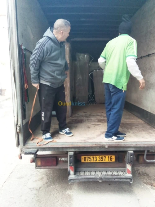 TRANSPORT ET DÉMÉNAGEMENT DES MEUBLES نقل واالترحيل الاثاث @