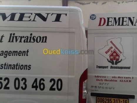 TRANSPORT ET DÉMÉNAGEMENT (7/7J) >>