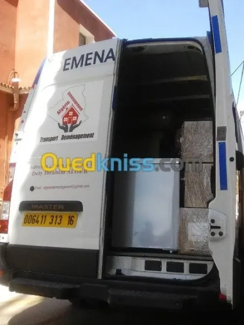 نقل و الترحيل والتفكيك الاثاث TRANSPORT DÉMÉNAGEMENT TOUT DISTANCE 