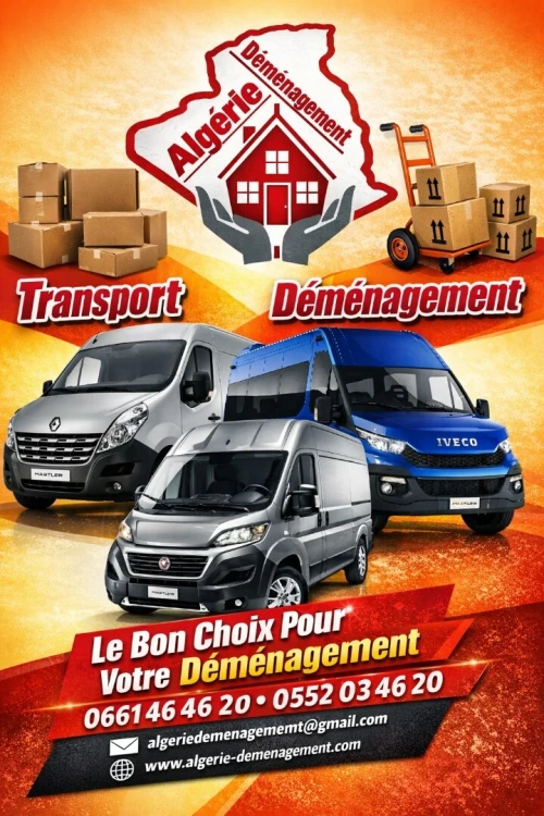 DEMENAGEMENT / نقل وترحيل الأثاث >>