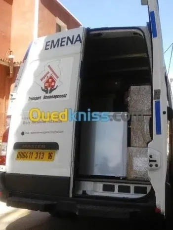 TRANSPORT ET DÉMÉNAGEMENT TOUT DESTINATION نقل واالترحيل الاثاث __