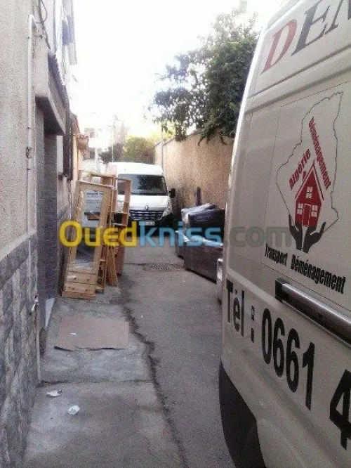 TRANSPORT ET DÉMÉNAGEMENT TOUT DESTINATION نقل واالترحيل الاثاث//