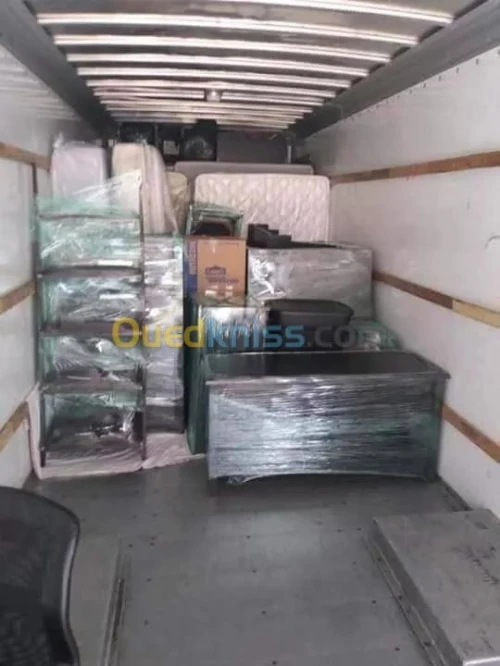 نقل والترحيل الاثاث في كل الاتجاهات  TRANSPORT DÉMÉNAGEMENT TOUT DESTINATIONS///
