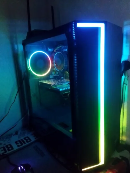 Pc gamer i3 12100/gtx1650/16gb 3200mhz/256gb/400w