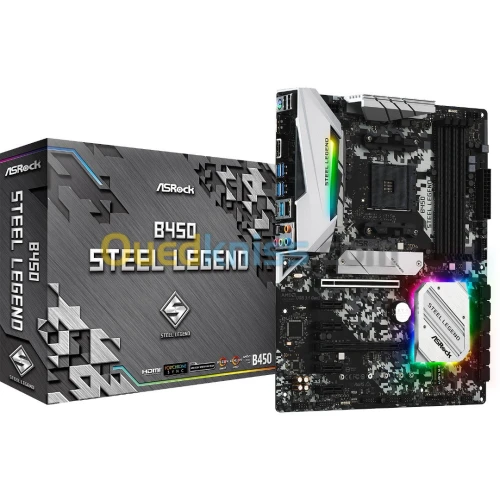 CARTE MERE ASROCK B450 STEEL LEGEND DDR4