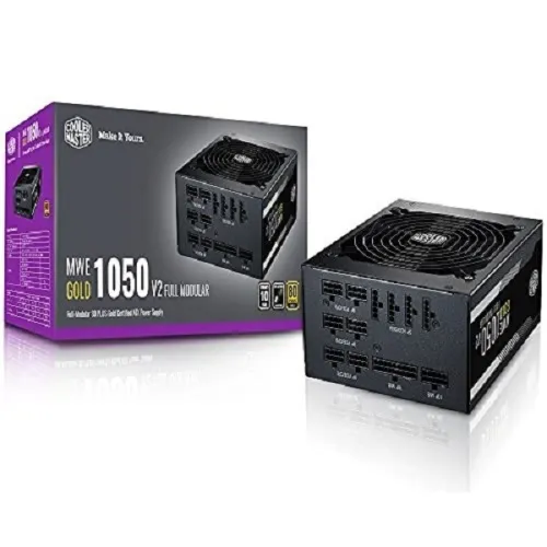 ALIMENTATION COOLER MASTER MWE 1050W V2 GOLD FULL MODULAIRE