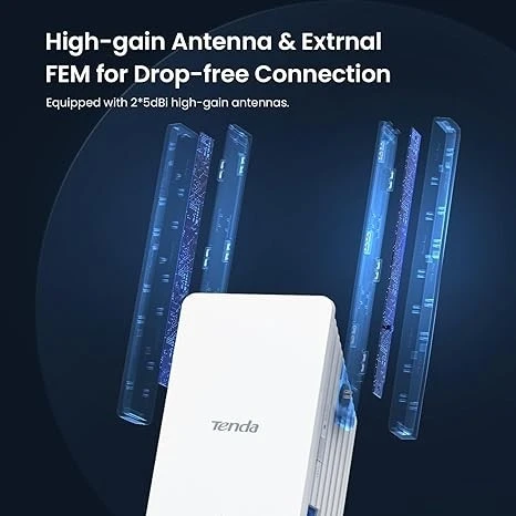 REPETEUR TENDA AX1500 A23 WIFI 6 RANGE EXTENDER DUAL BAND
