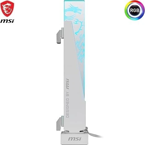 SUPPORT CARTE GRAPHIQUE MSI MPG ARGB STAND WHITE