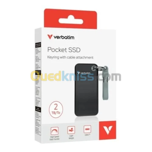 SSD EXTERN VERBATIM POCKET 1TO TYPE C