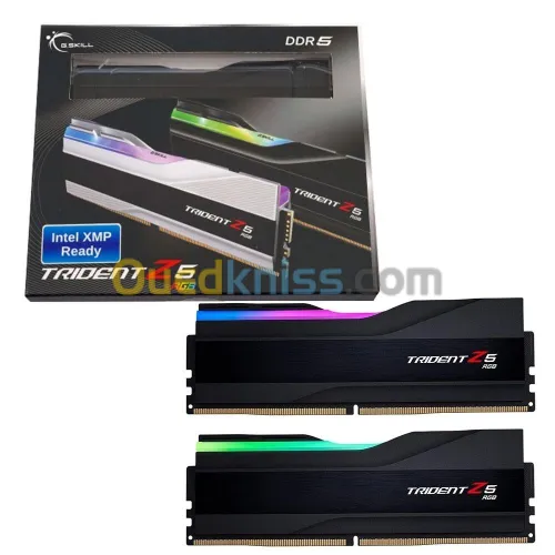 RAM GSKILL 32GO 2X16GO 6000MHZ TRIDENT Z5 RGB DDR5 CL40