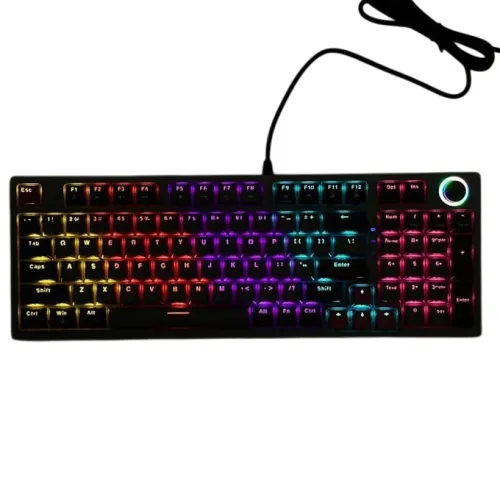 COMBO CLAVIER SOURIS GAMING JEDEL CKL114 MECANIQUE RED SWITCH