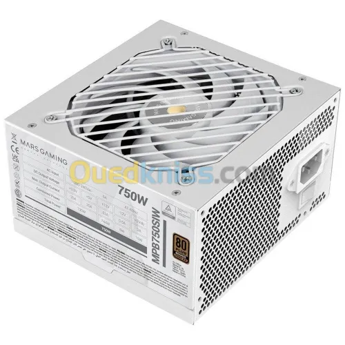 ALIMENTATION MARS GAMING 750W MPB750SI 80PLUS BRONZE WHITE