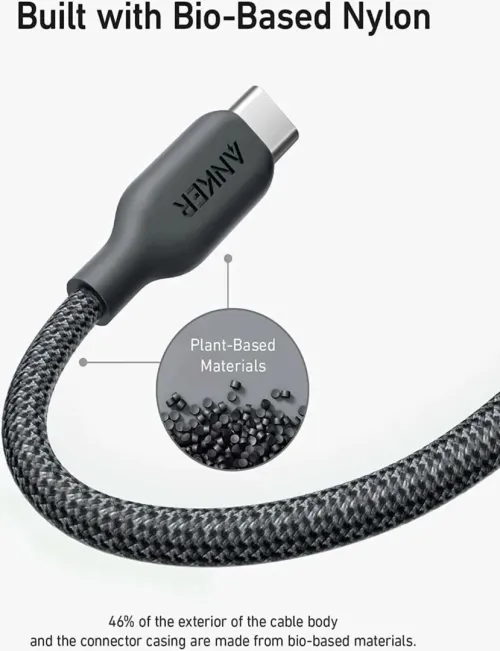 CABLE ANKER 544 TYPE C TO TYPE C 240W FAST CHARGING