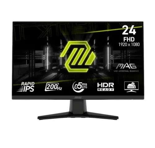 ECRAN MSI MAG 242F FULL HD - 0.5MS - 200HZ - FAST IPS - 24"