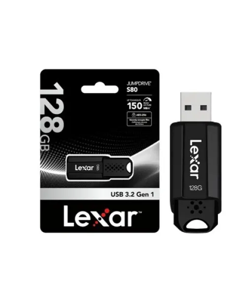 FLASH DISQUE LEXAR JUMPDRIVE S80 128GO USB3.2 150MB/s