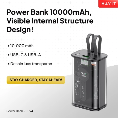 POWER BANK HAVIT PB94 10000MAH