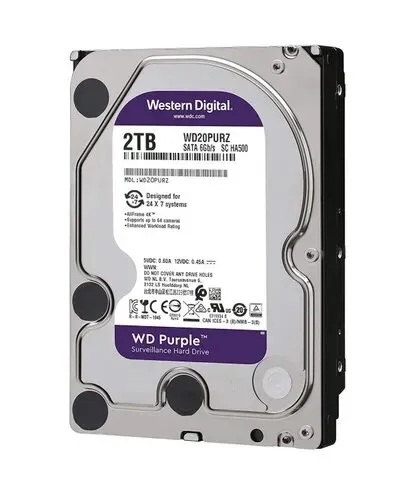 DISQUE DUR HDD WD 2TO PURPLE