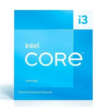 PROCESSEUR INTEL I3 13100F (3.4 GHz / 4.5 GHz)  DISPONIBLE EN CONFIGURATION