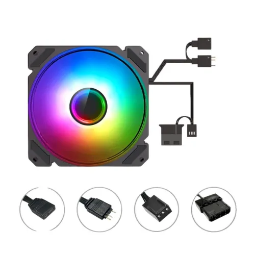 VENTILO GAMEMAX 120MM ARGB RAINBOW C9 INFINITY