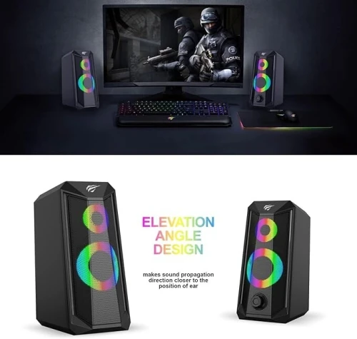 BAFFLE HAVIT GAMENOTE SK202BT RGB LIGHT