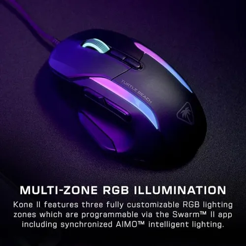SOURIS GAMING TURTLE BEACH KONE II RGB 26000dpi