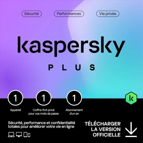 KASPERSKY PLUS 2023 VPN INTERNET SECURITY 1 APPAREIL