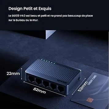 SWITCH TENDA 5 PORTS GIGABIT SG105