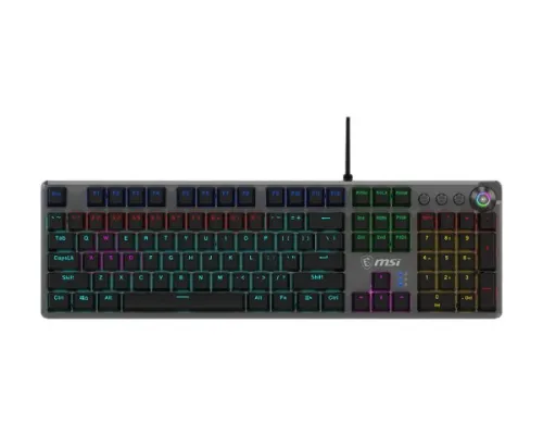 CLAVIER MSI FORGE GK310 RGB MECANIQUE RED SWITCH