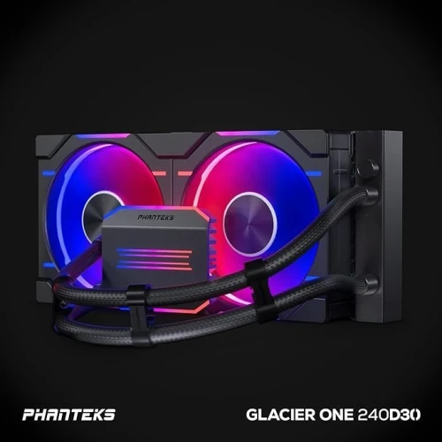 WATERCOOLING PHANTEKS GLACIER ONE 240 D30 RGB BLACK LGA1700