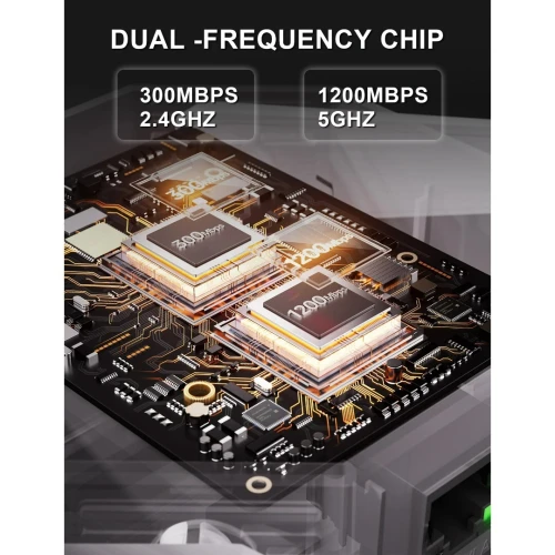 REPETEUR WIFI 5G DUAL BAND WIRELESS AC1200