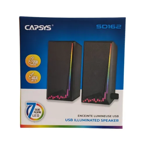 BAFFLE USB CAPSYS SD162 RGB
